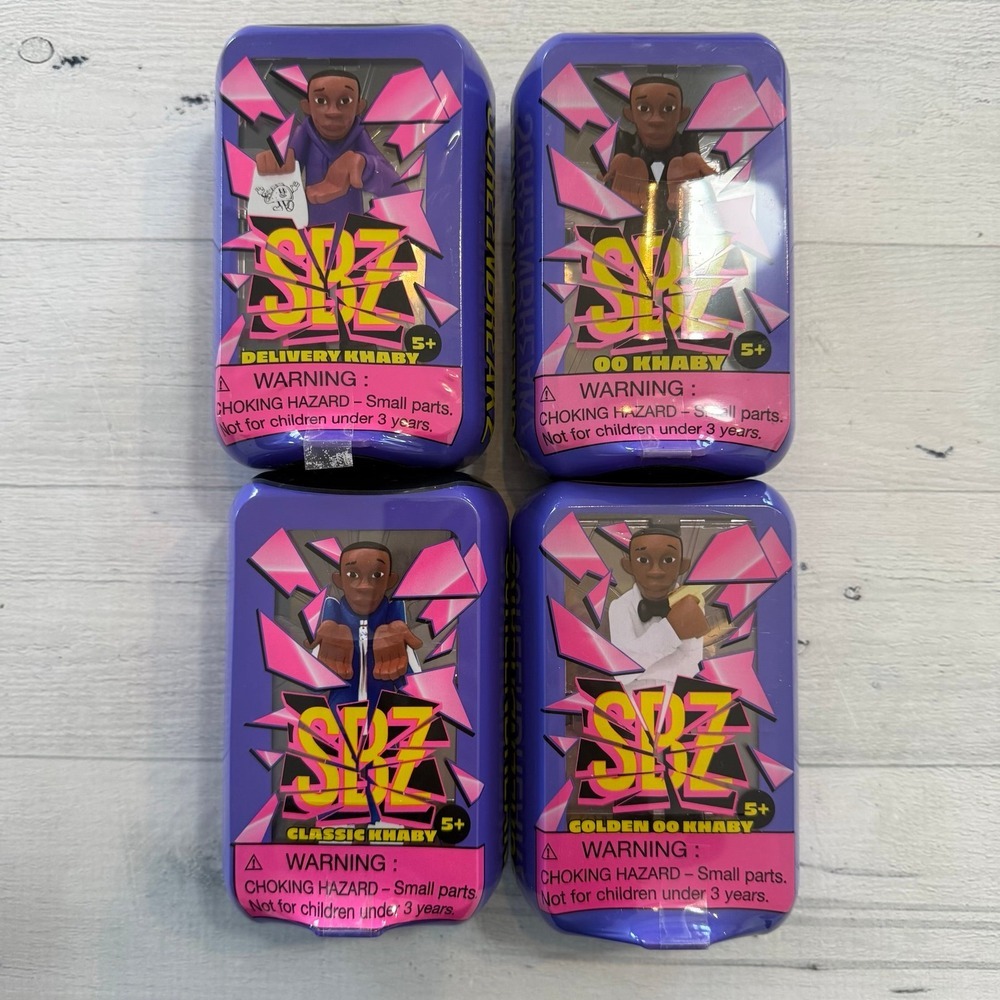 ScreenBreakz Collectible Figures Khaby 4 Total NEW